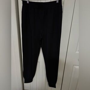 Black Casual Jogger Pants